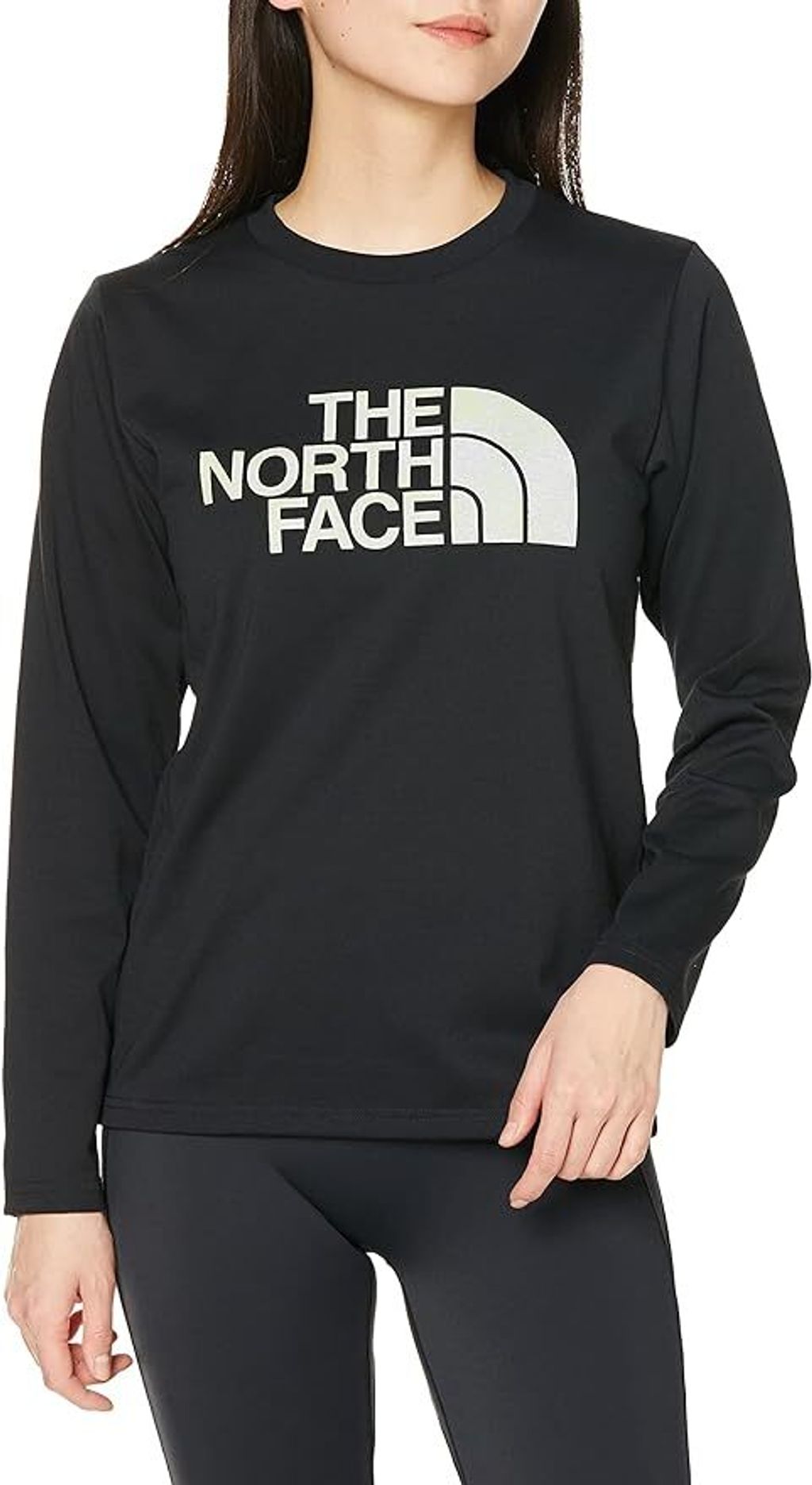 The North Face NTW32384 Women's L:S Hyper Rock Logo Tee