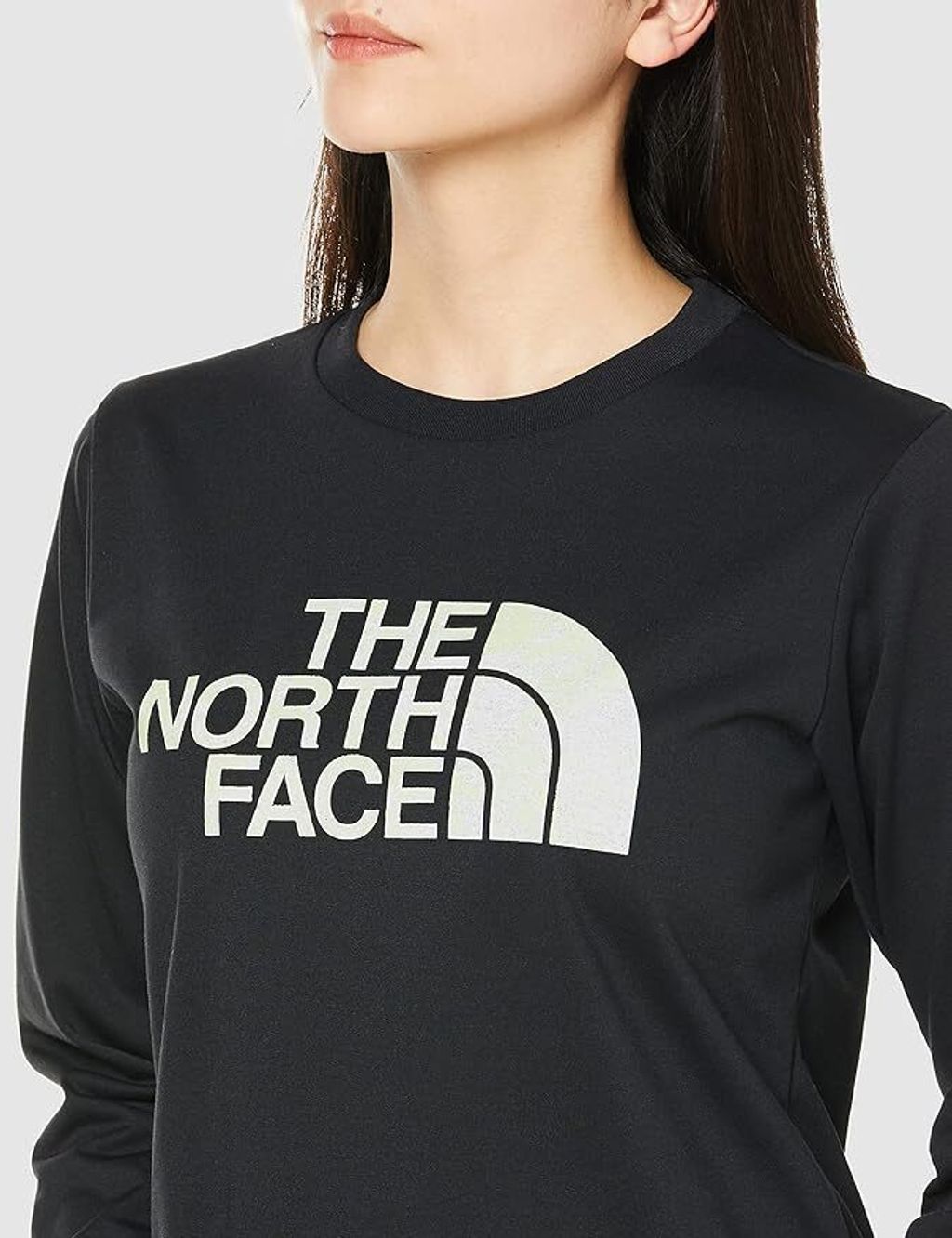 The North Face NTW32384 Women's L:S Hyper Rock Logo Tee 3