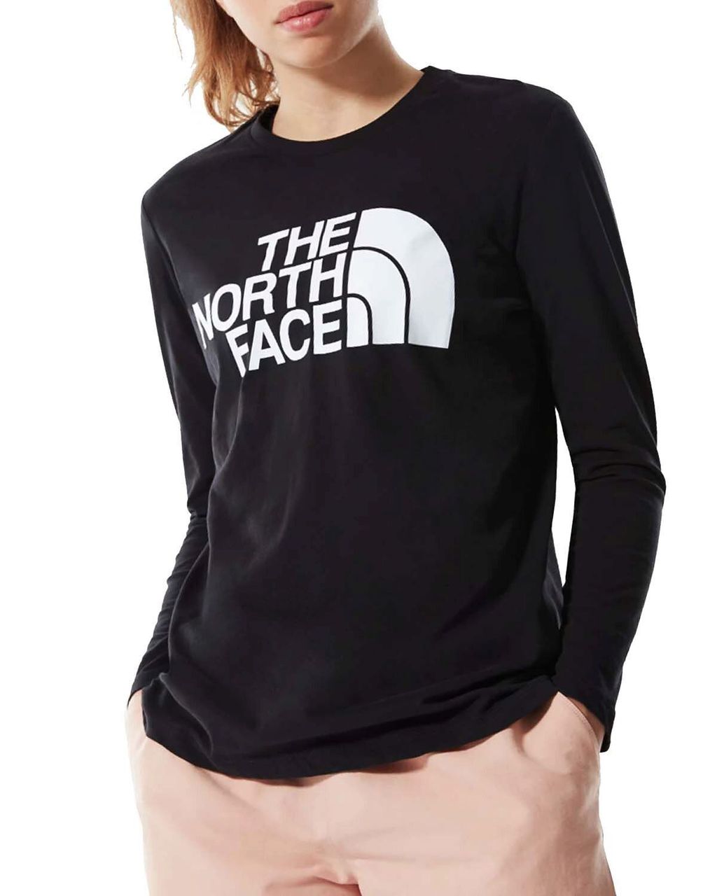 The North Face NTW32384 Women's L:S Hyper Rock Logo Tee 4