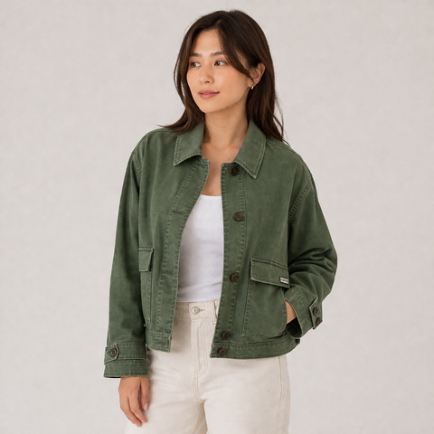 Hunter Women's Button Front Jacket  1