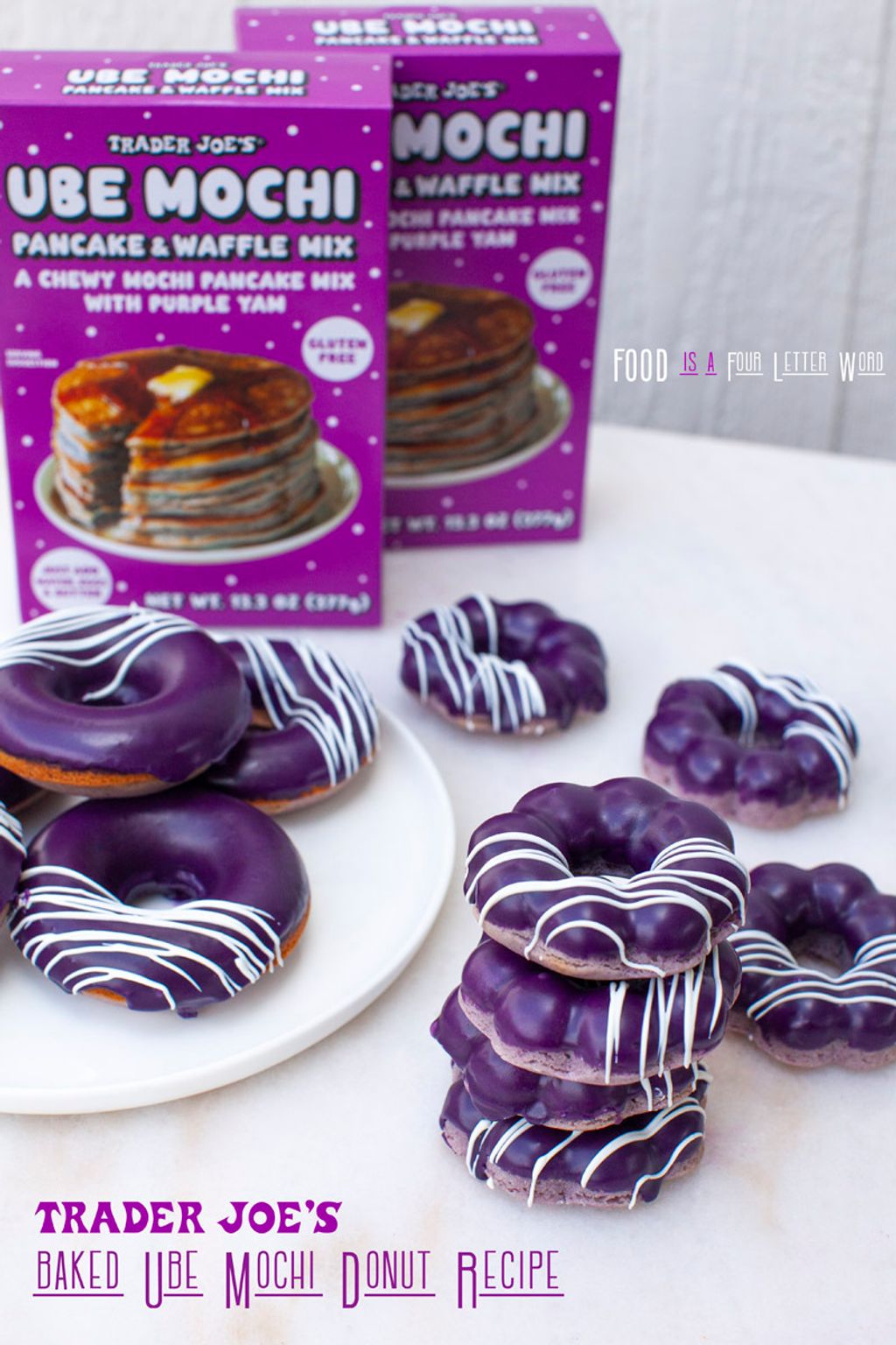 Trader Joe’s Ube Mochi Pancake Waffle Mix 