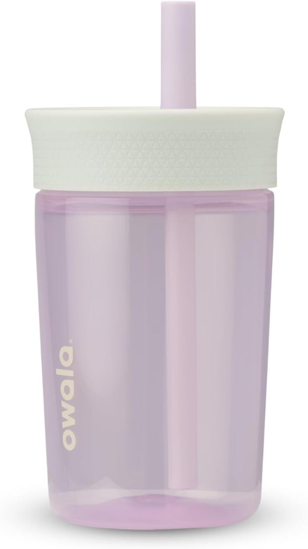 Owala Kids Insulation BPA-Free Plastic Tumbler with Spill Resistant Flexible Straw, Easy to Clean, Kids Water Bottle, Great for Travel, Dishwasher Safe, 15 Oz, Mint and Pink