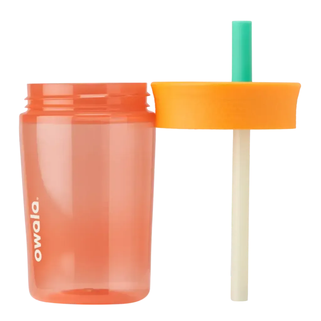 Owala Kids Insulation BPA-Free Plastic Tumbler with Spill Resistant Flexible Straw, Easy to Clean, Kids Water Bottle, Great for Travel, Dishwasher Safe, 15 Oz 4