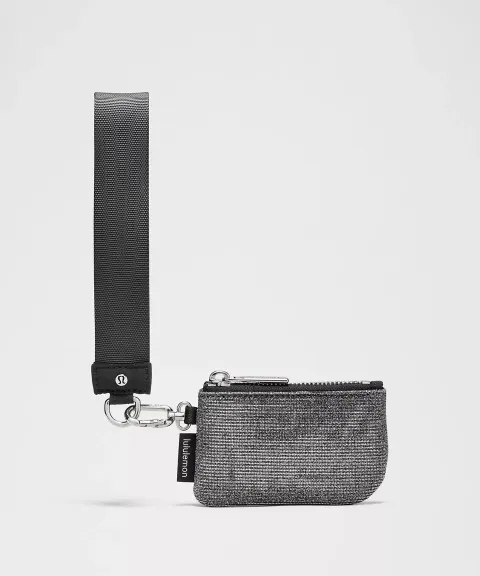 Dual Pouch Wristlet Glitter 3
