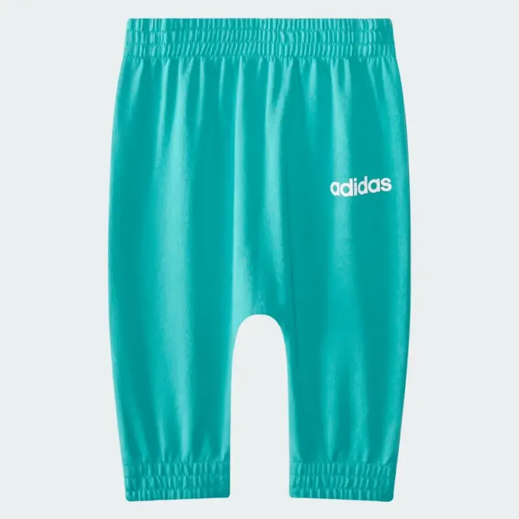 adidas kids 3-Piece Linear Logo Bodyshirt & Pant Set 3