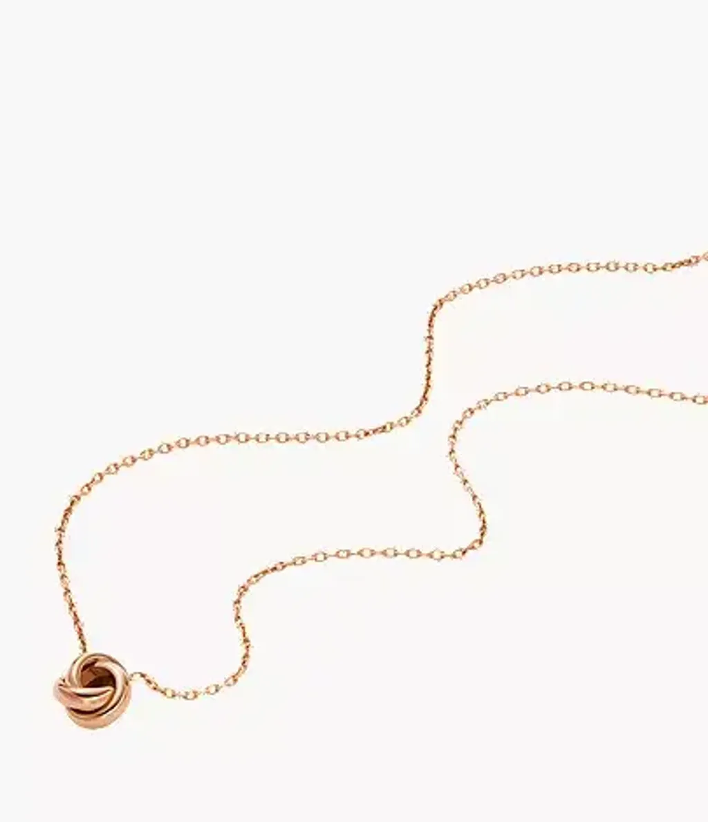 Fossil Flex Knot Necklace 2