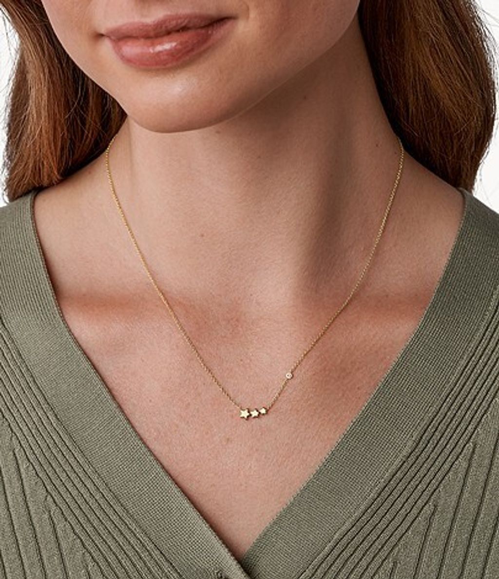 Fossil Vintage Motifs Woman Necklace Gold 41