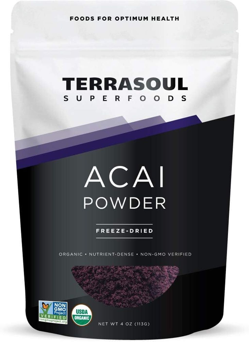 Terrasoul Superfoods Organic Acai Berry Powder, 16 Oz  2