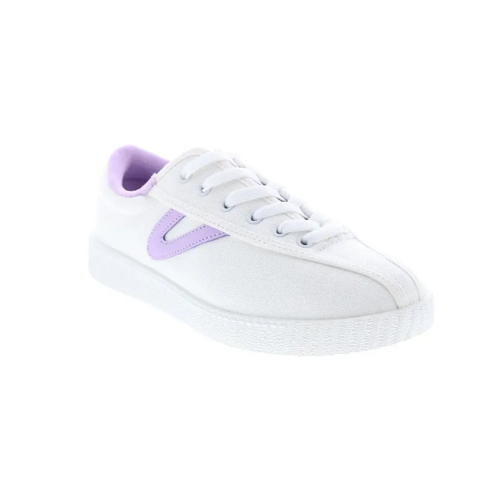 tretorn nylite canvas white lilac 2