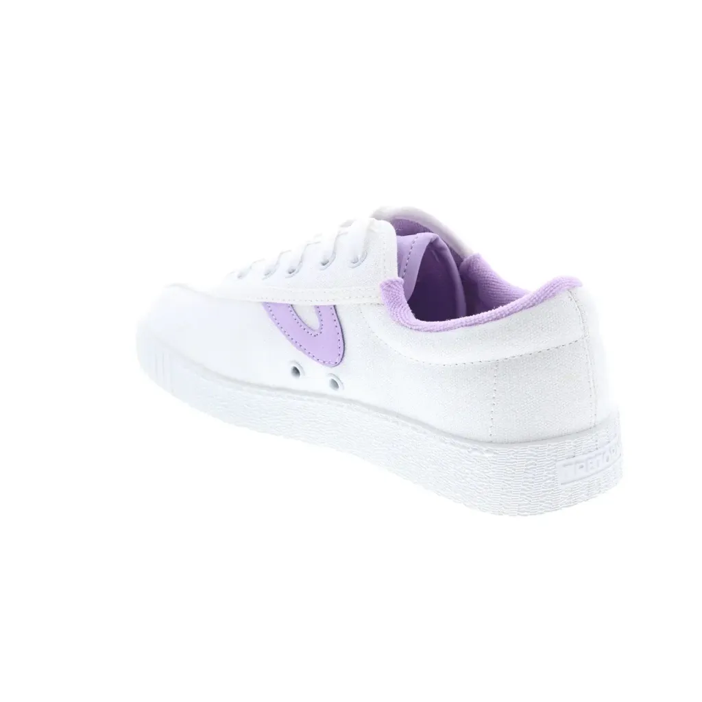 tretorn nylite canvas white lilac 4