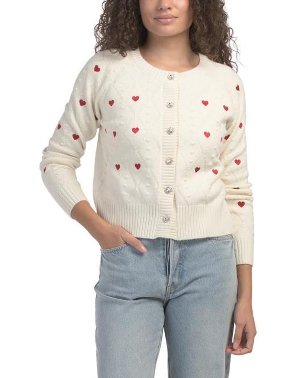 BELLDINI Heart Cardigan 2