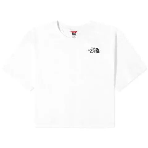 THE NORTH FACE CROPPED SIMPLE DOME T-SHIRT 