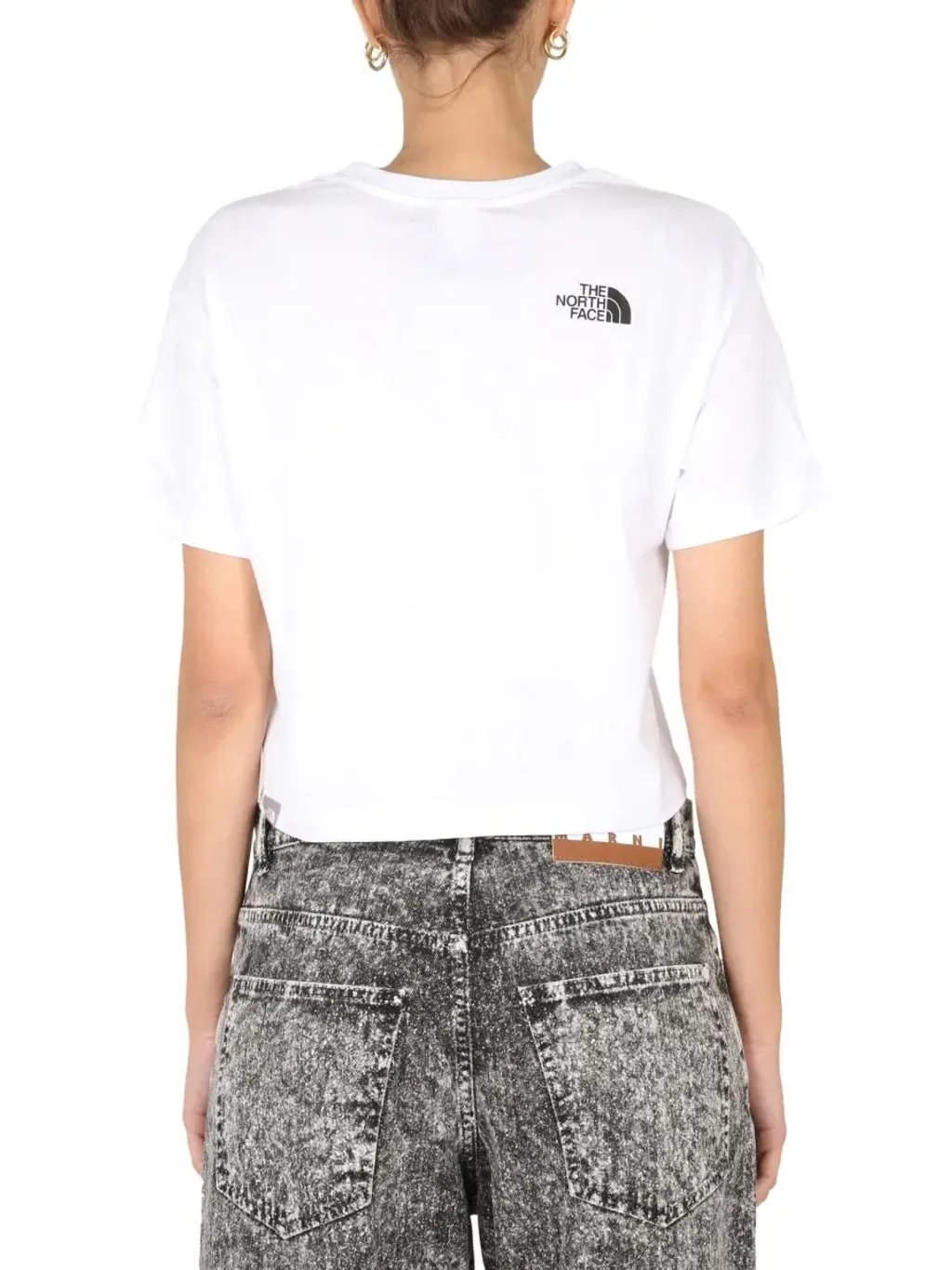 THE NORTH FACE CROPPED SIMPLE DOME T-SHIRT  