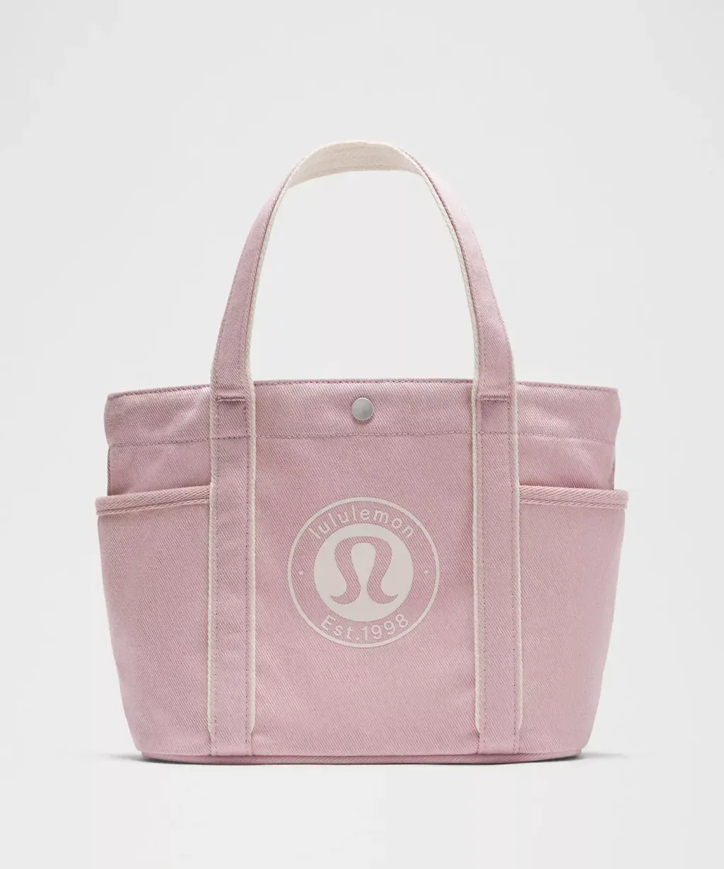 Daily Multi-Pocket Mini Canvas Tote Bag 6.5L 