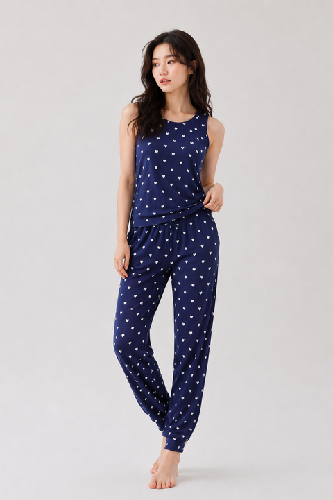 Honeydew Ladies’ 3-Piece Lounge Set 女生甜感愛心居家三件式休閒套裝