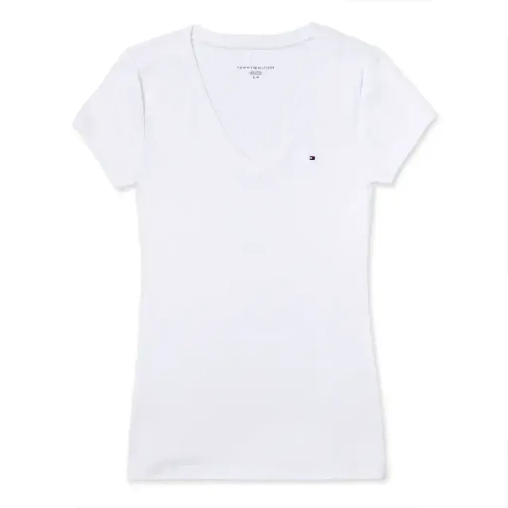 Tommy Hilfiger Women's Logo Tee 女生Logo經典短袖上衣  