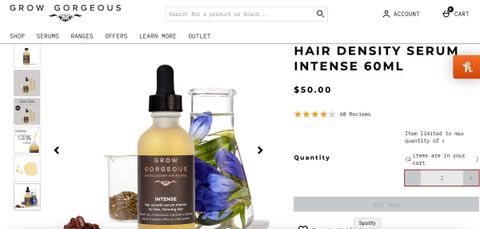grow gorgeous hair serum  5