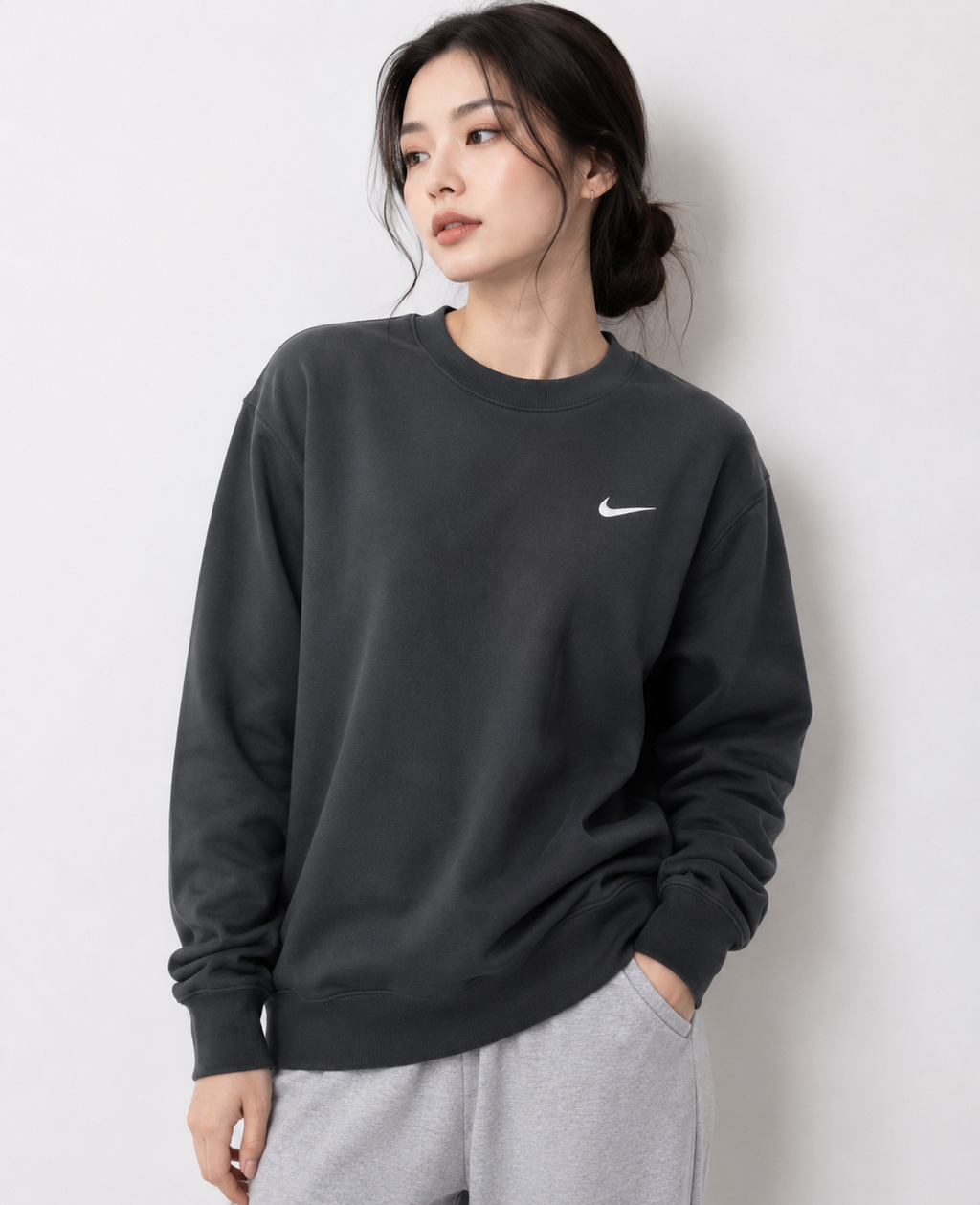 Nike Club Fleece Crew 1