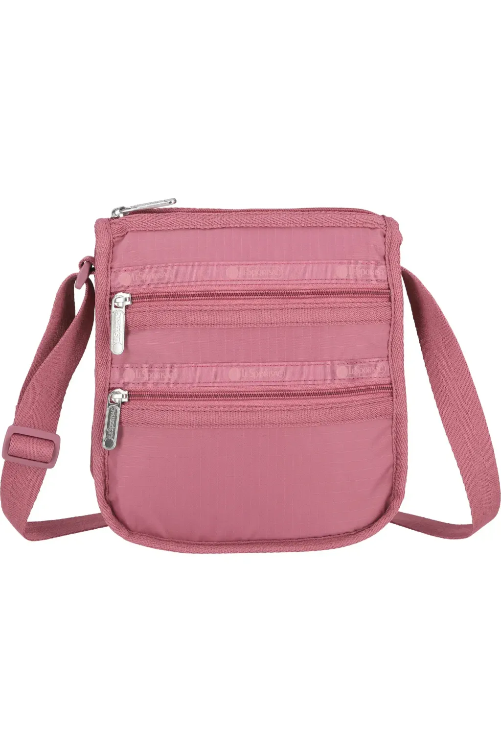 Medium 3 Zip Crossbody Bag 