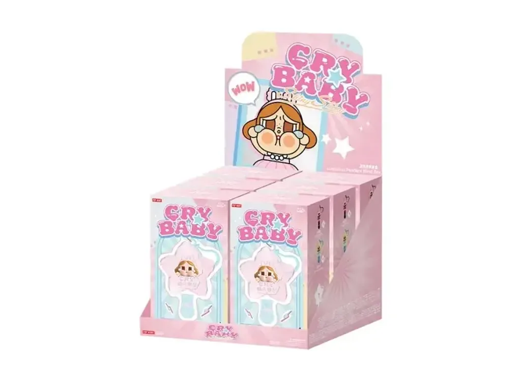 POP MART CRYBABY SHINY SHINY Series-Luminous Pendant Blind Assortment Box New 2