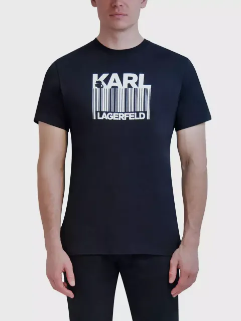 Karl Lagerfeld Black Barcode T-shirt