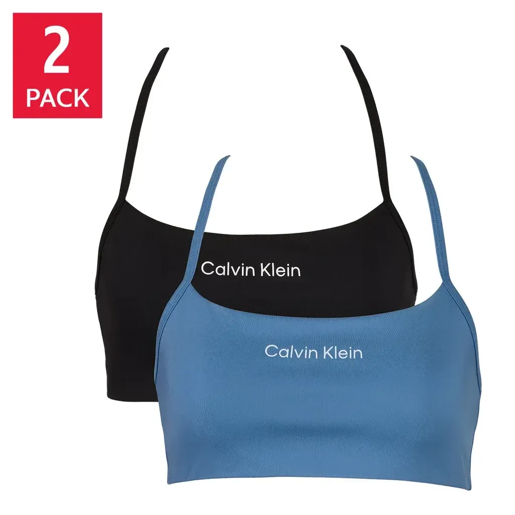 Calvin Klein Women's Sports Bra, 2-pack 
