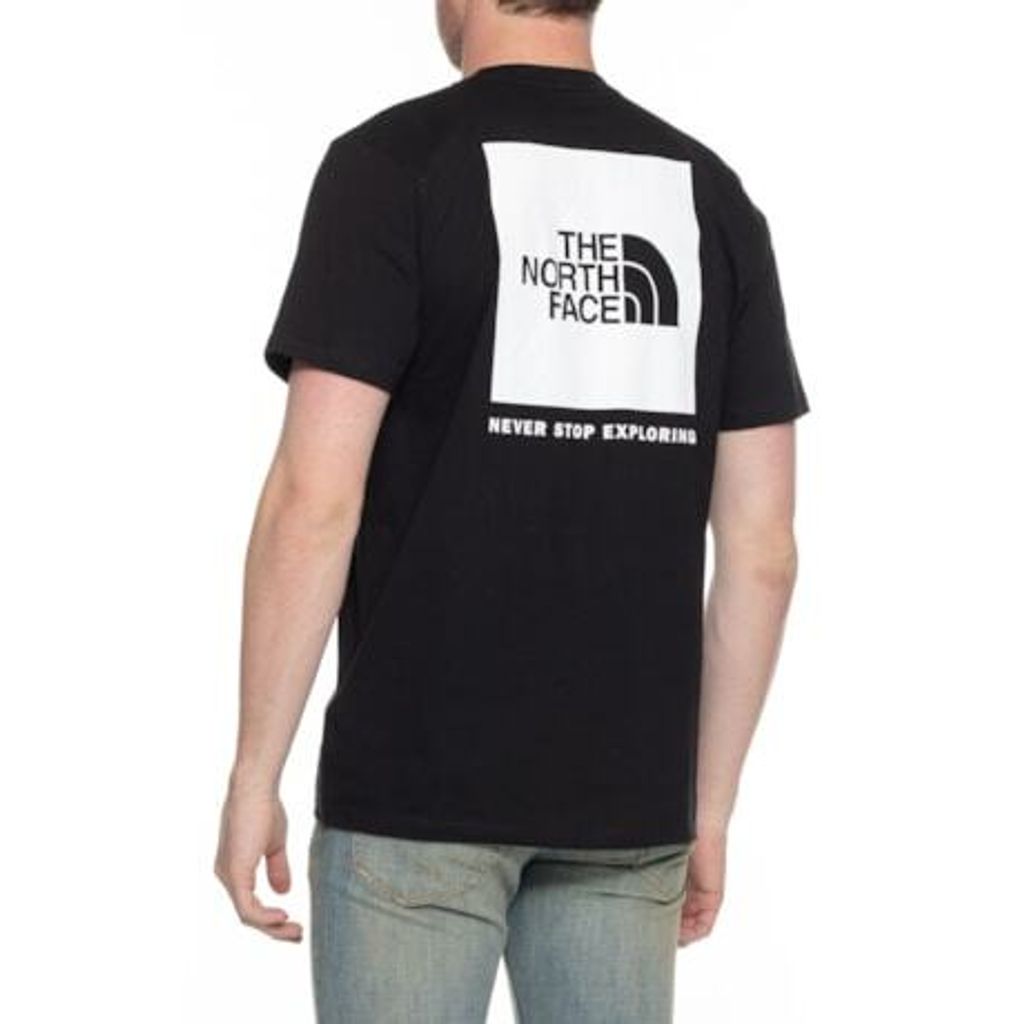 the north face men's logo tee