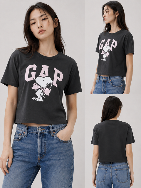 gap women's tee logo