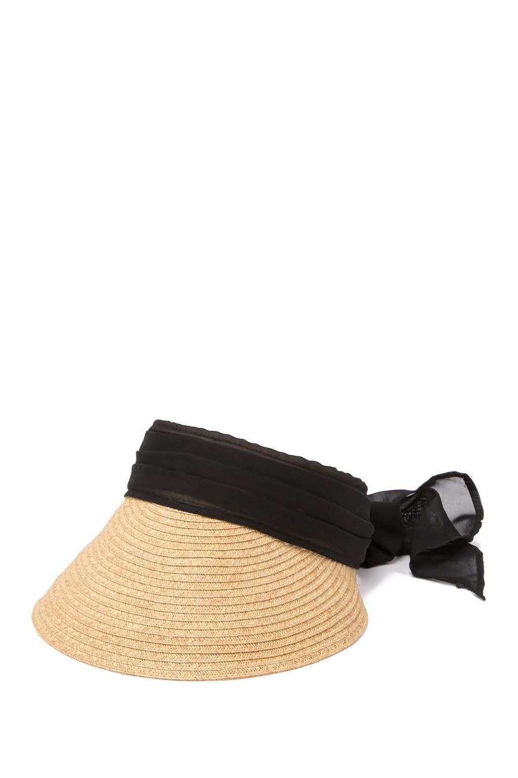 August hat Chiffon Scarf Visor $10 w tax