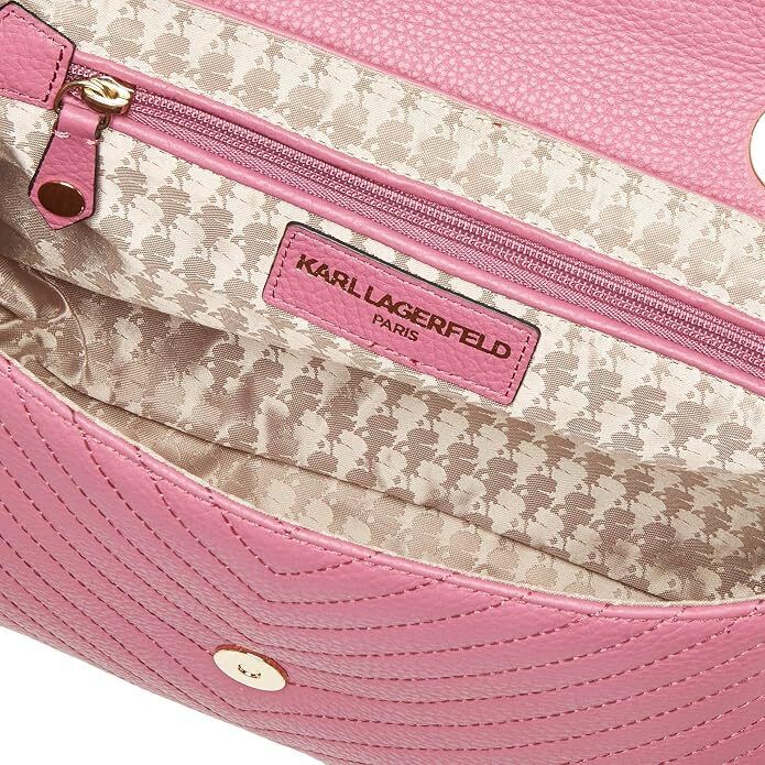 karl laferfeld charlotte top handle satchel 1 4