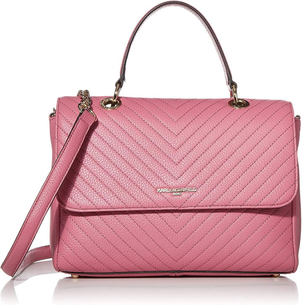 karl laferfeld charlotte top handle satchel