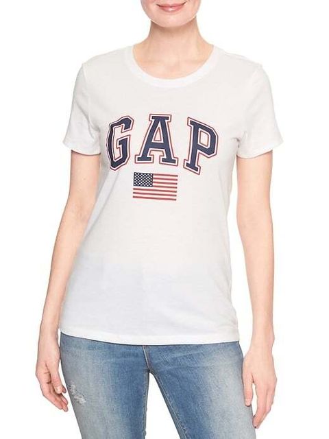 gap flag tee 2