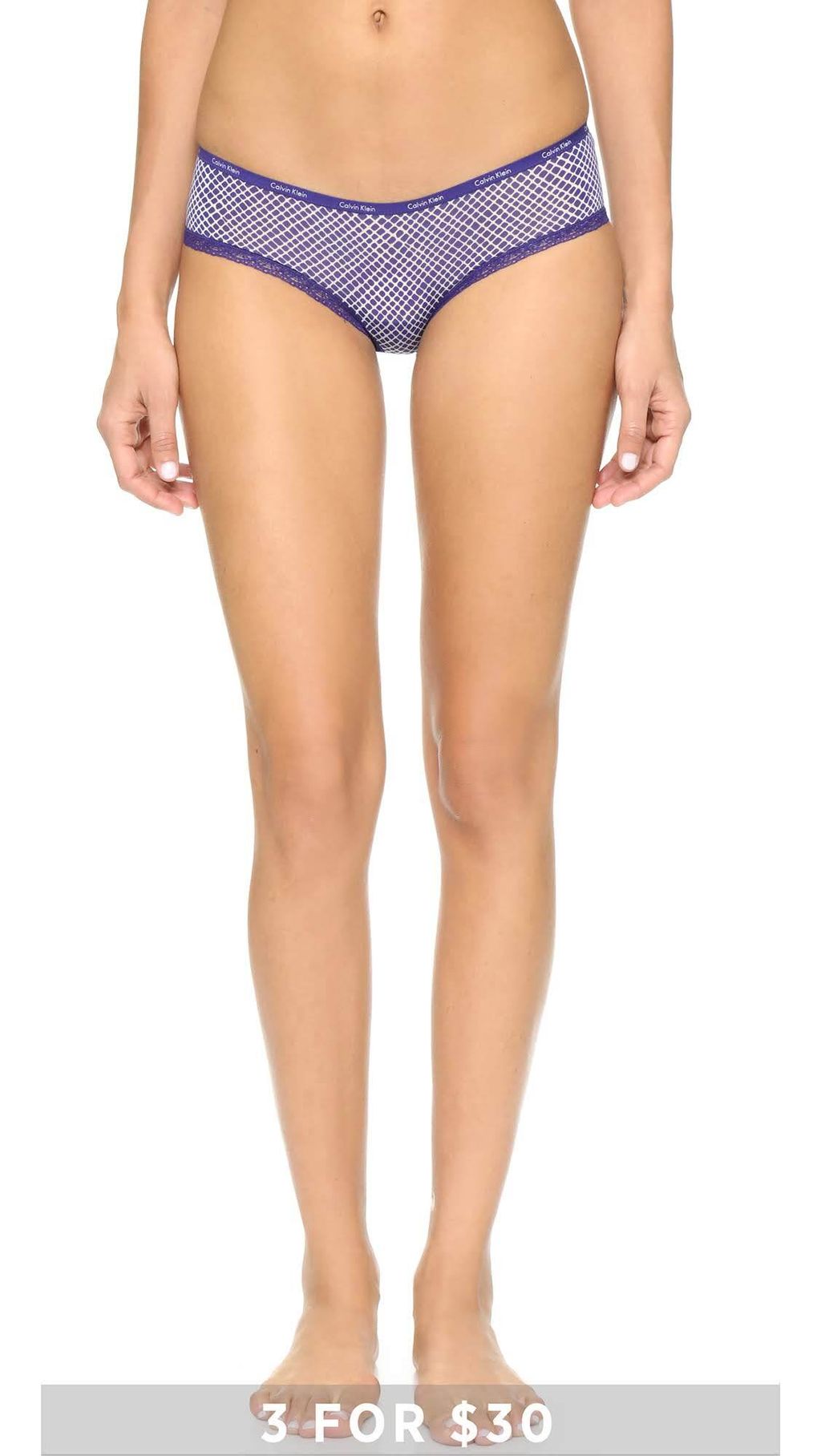 ck CALVIN KLEIN Bottoms Up Hipster Panties $2.7 4