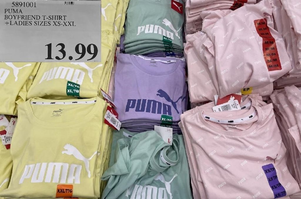 puma logo tee