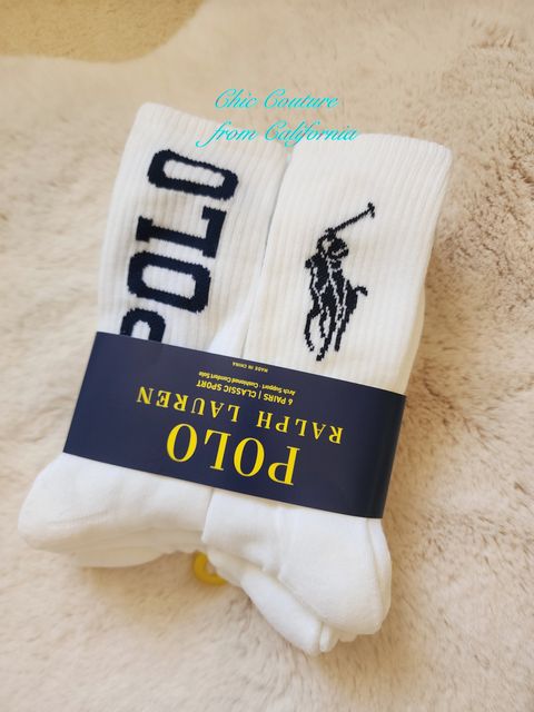 polo crew socks white1648160_0