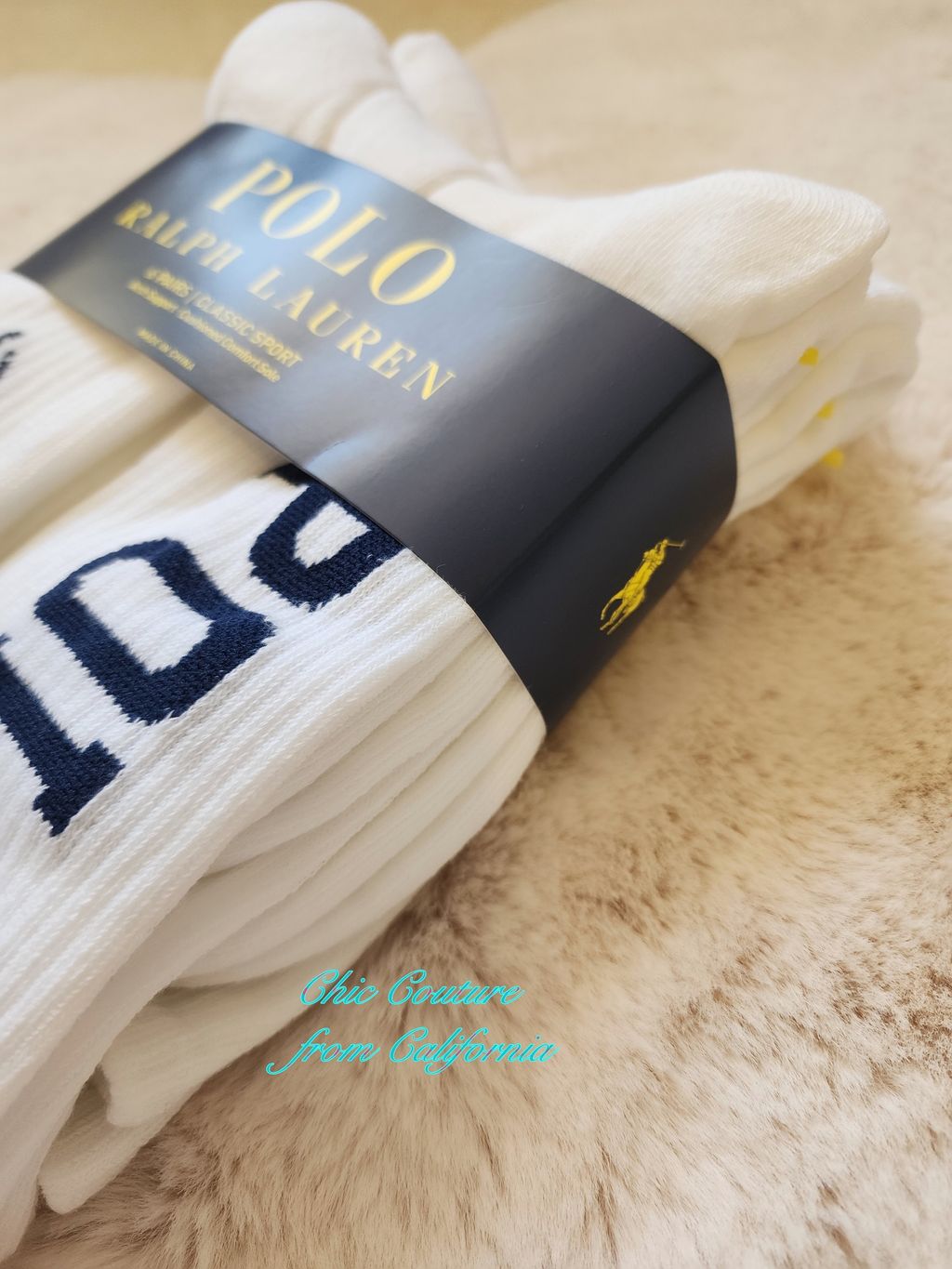 polo crew socks white1648161_0