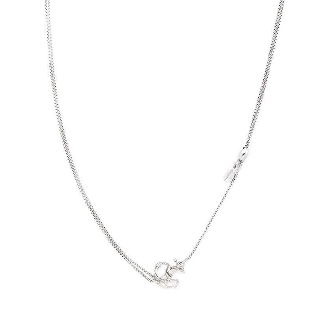 Alex and Ani Anchor Pull Chain Necklace - Sterling Silver 1