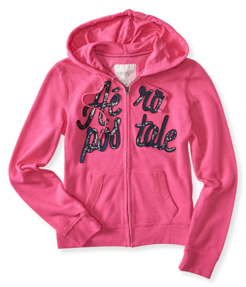 aero pink hoodie