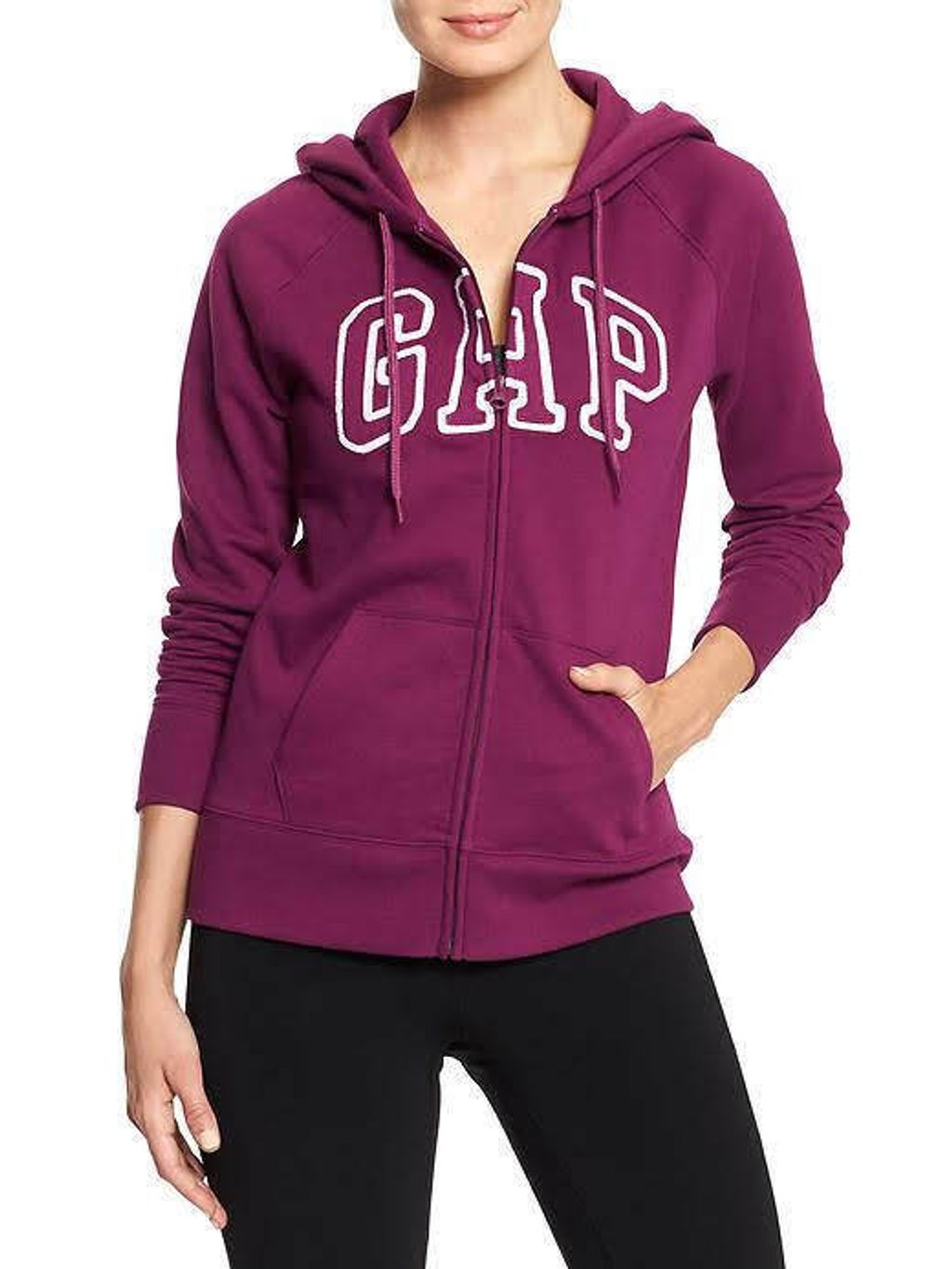gap Raglan arch logo zip hoodie $13.35 w tax