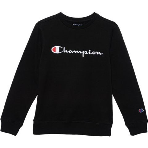 Champion Embroidery Logo Crew Sweater (For Big Boys) $10+Tax