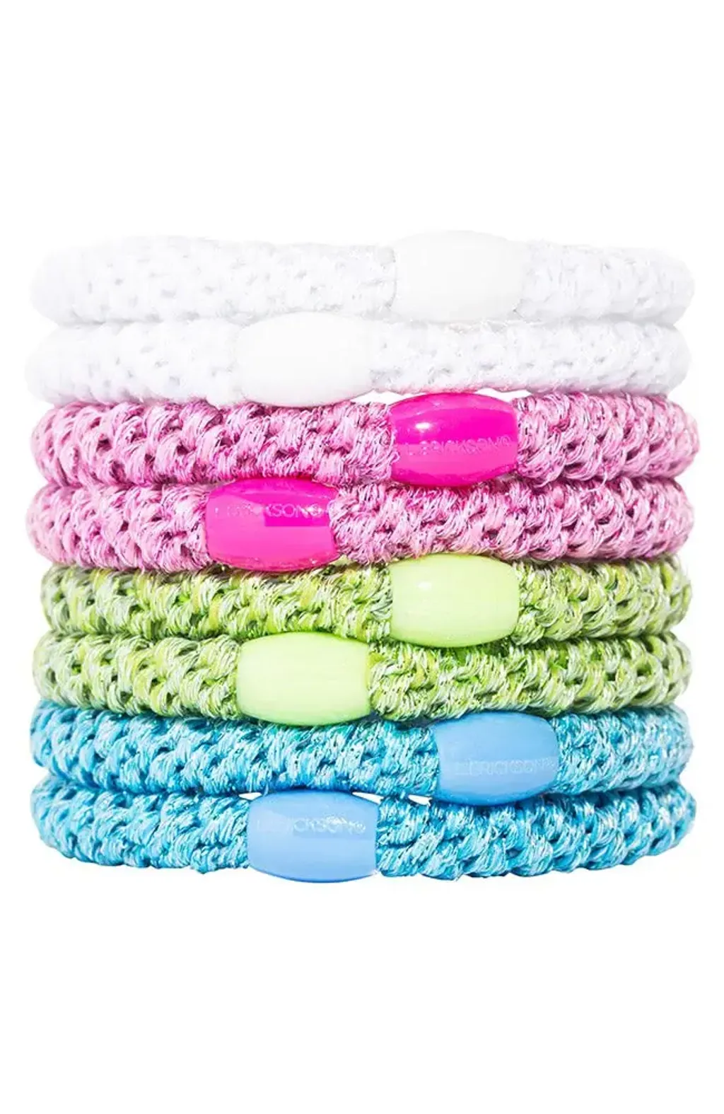 GRAB & GO PONYTAIL HOLDERS - SET OF EIGHT - 