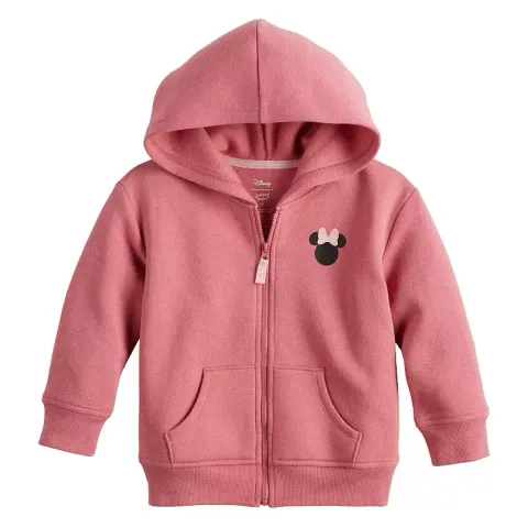 Disney's Minnie Mouse Toddler Girl Fleece Zip Up Hoodie by Jumping Beans® 