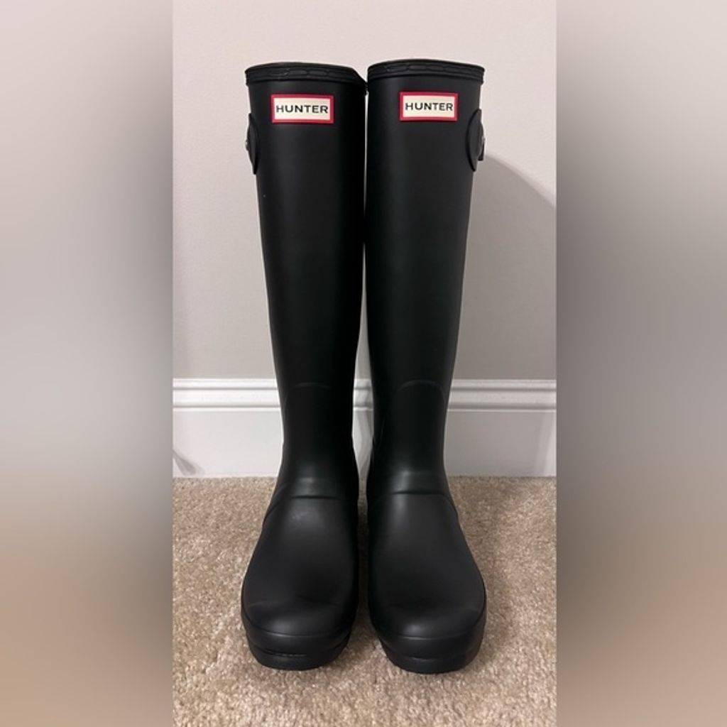 HUNTER Original Backstrap Tall Rain Boots - Waterproof (For Women)  11