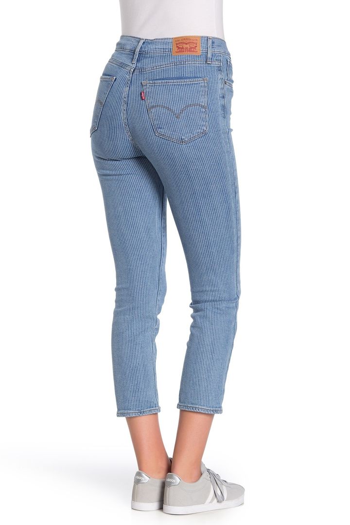 levi's striped jeans 3