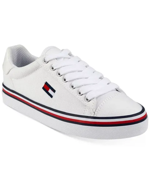 tommy hilfiger Women's Fressian Lace Up Sneakers 
