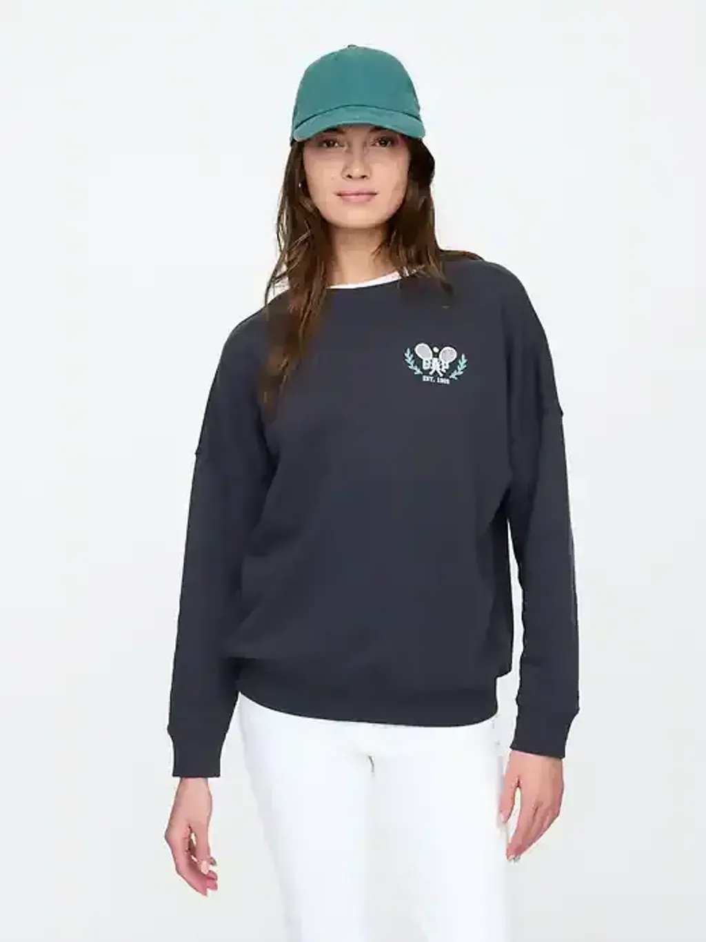 gap Oversized Gap Graphic Sweatshirt 