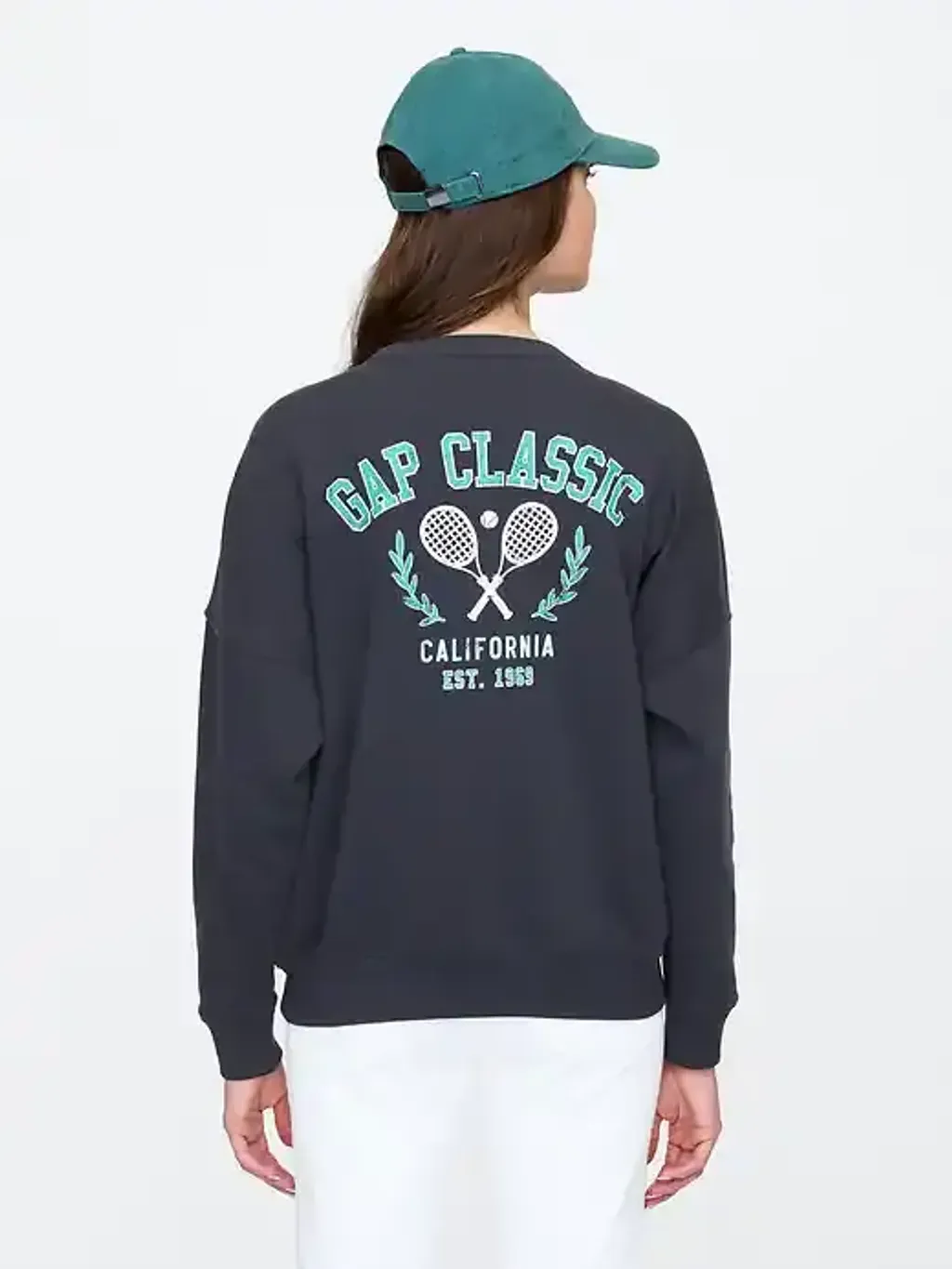 gap Oversized Gap Graphic Sweatshirt  2