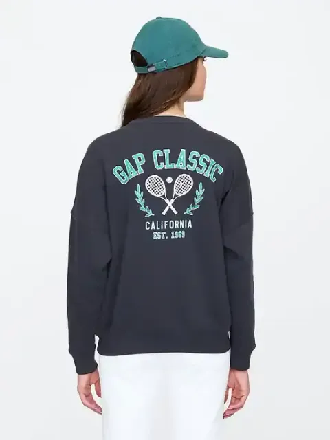 gap Oversized Gap Graphic Sweatshirt  2