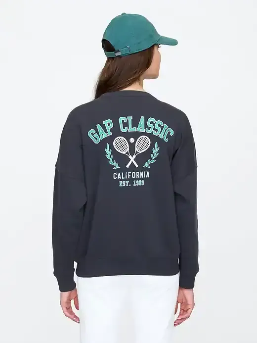 gap Oversized Gap Graphic Sweatshirt  2