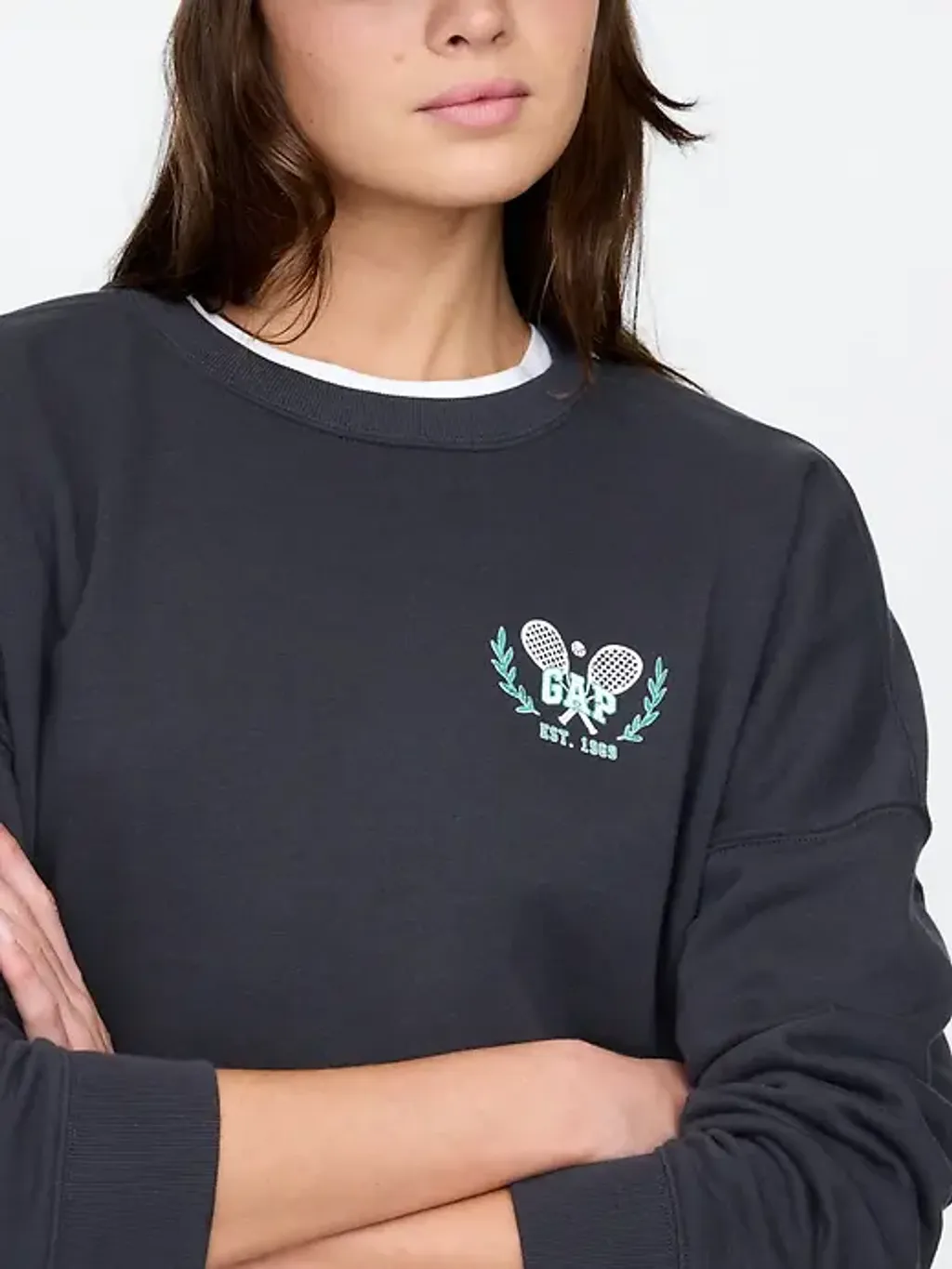 gap Oversized Gap Graphic Sweatshirt  3
